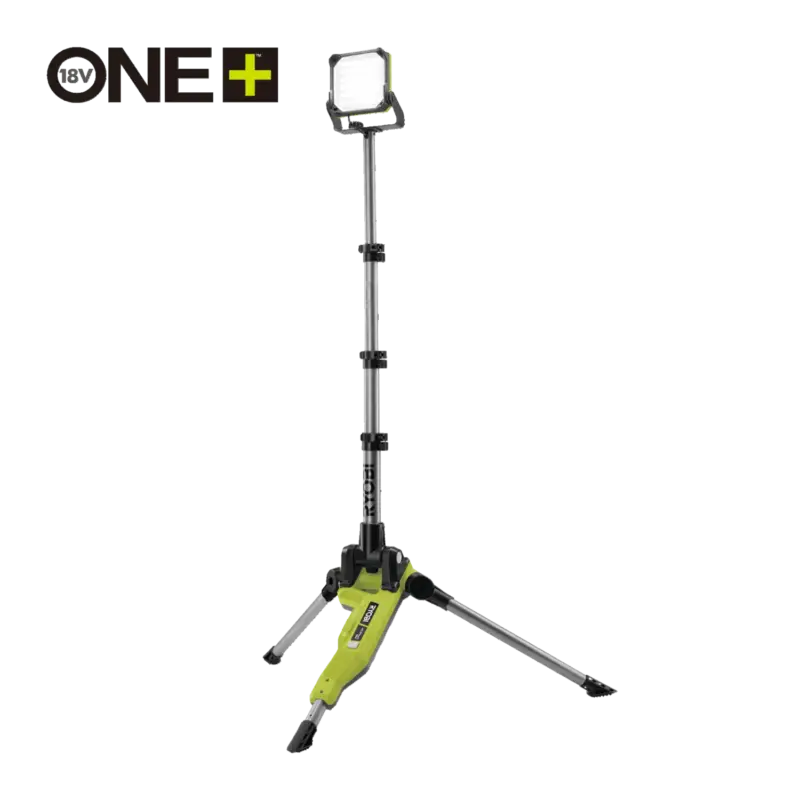 Fabrikspris | Ryobi R18TL arbejdslampe 18V ONE+ solo med stativ