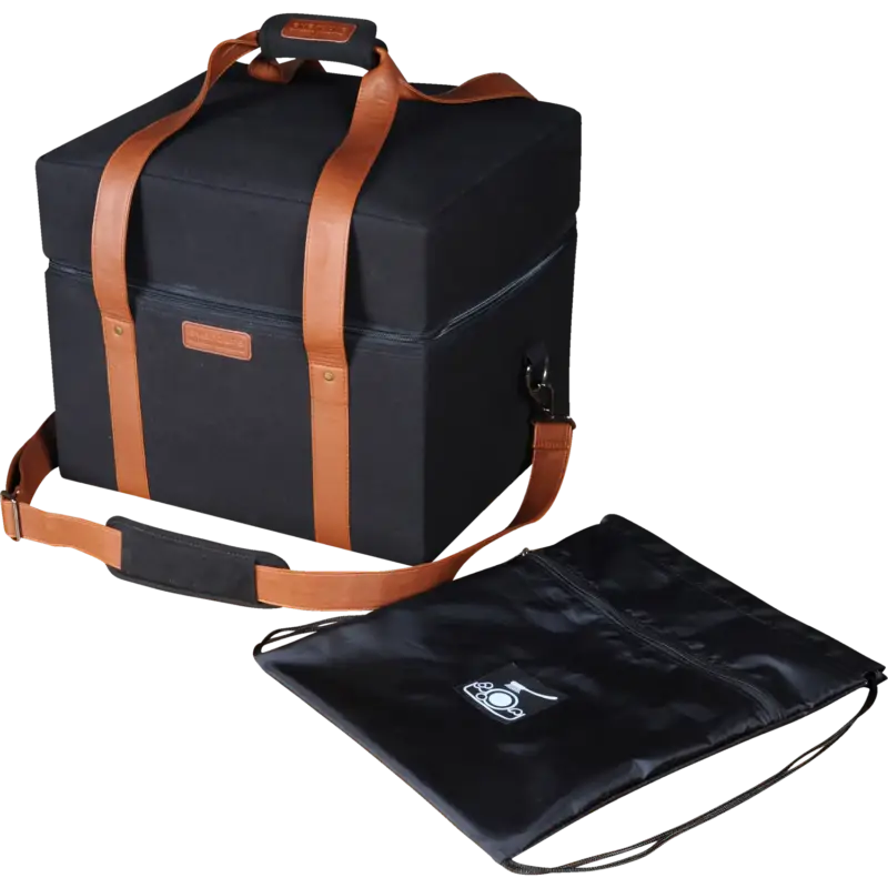 Kun denne uge - Everdure transporttaske til CUBE kulgrill sort/brun