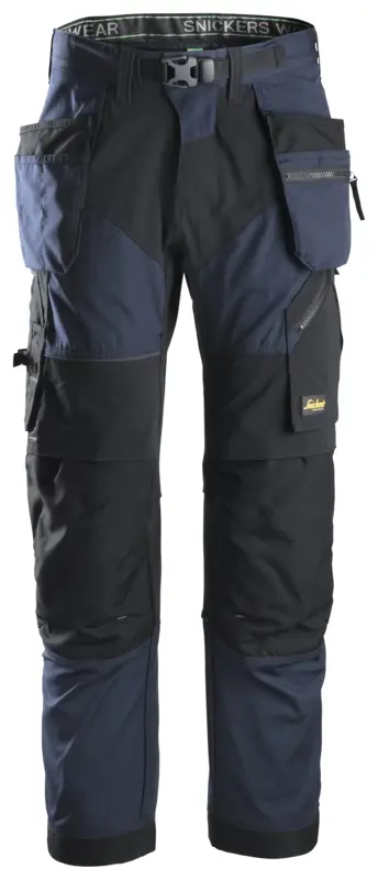 Populært produkt - Arbejdsbuks 6902 navy/sort, str. 50